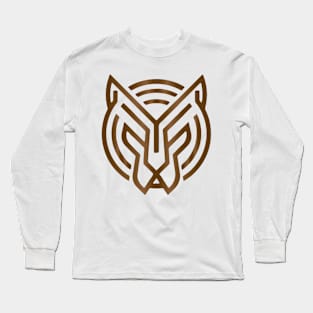 Tiger Head lines Long Sleeve T-Shirt